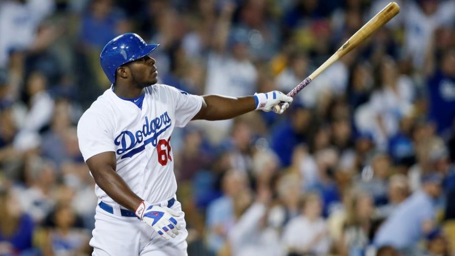 Puig remolca 5, Dodgers ganan, Gigantes paran Astros, los Padres triunfan