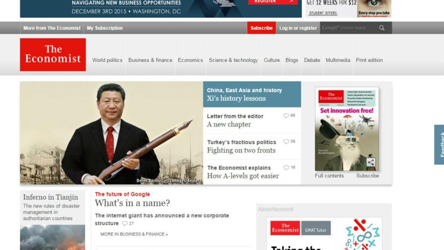 Ya el grupo Pearson no tiene acciones en The Economist Ya el grupo Pearson no tiene acciones en The Economist