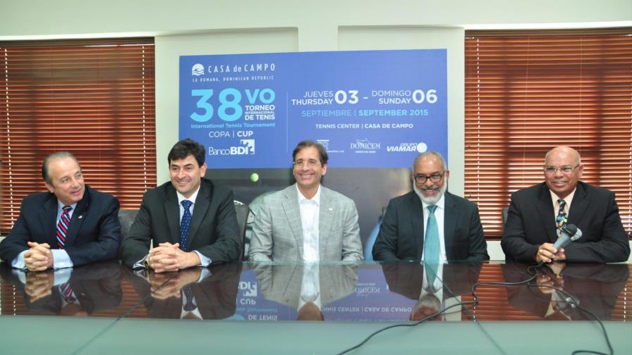 Celebrarán Torneo Internacional de Tenis Copa Casa de Campo