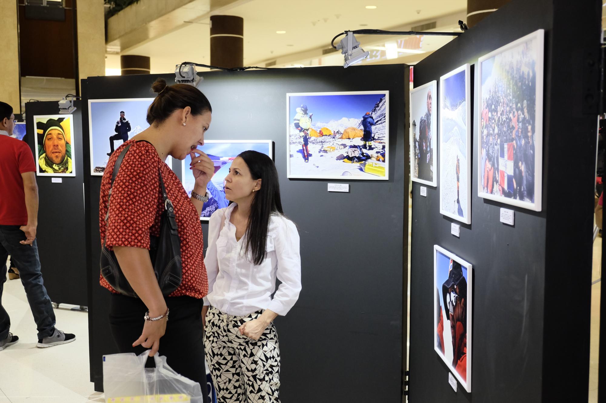 Marinelly Alberty y Astrid Pérez.