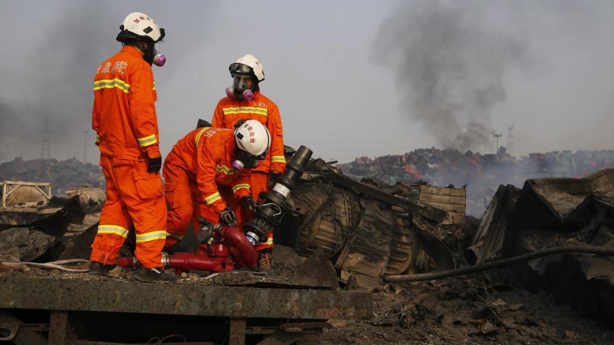 Aumentan a 104 los fallecidos por las explosiones en Tianjin