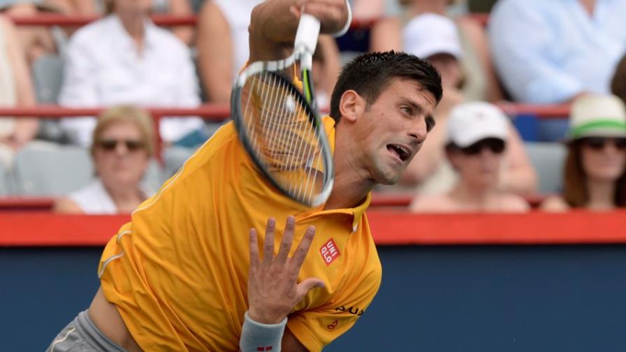 Novak Djokovic vence a Chardy y accede a la final en Montreal 