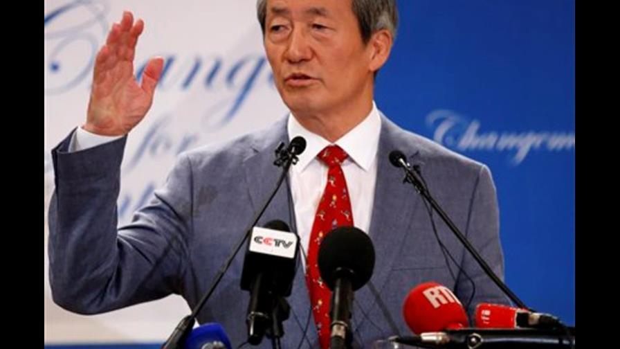 Chung Mong-Joon anuncia candidatura a presidencia de FIFA Chung Mong-Joon anuncia candidatura a presidencia de FIFA