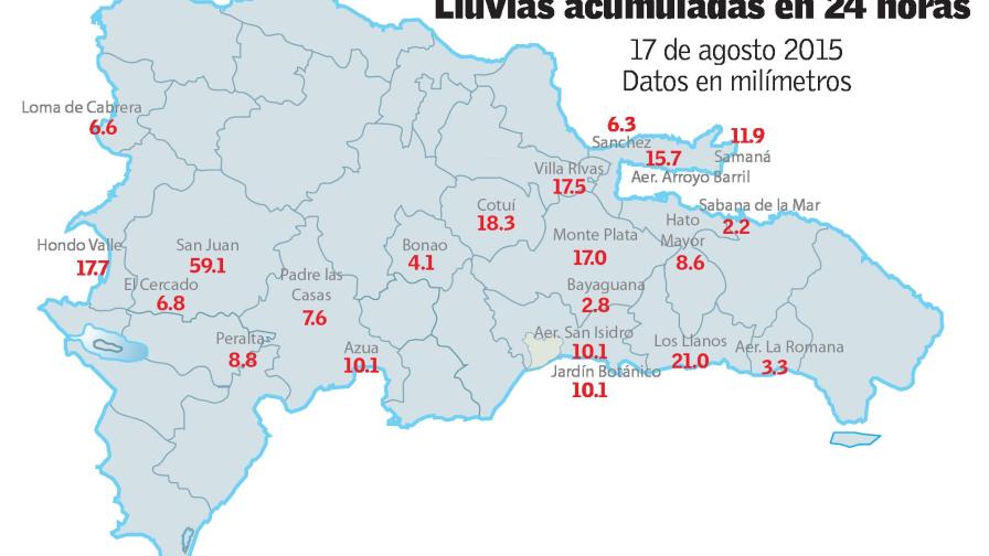 La posibilidad de lluvias en nuestro país depende de la tormenta Danny La posibilidad de lluvias en nuestro país depende de la tormenta Danny