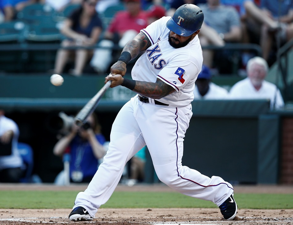 Prince Fielder es el bateador designado de los Vigilantes de Texas