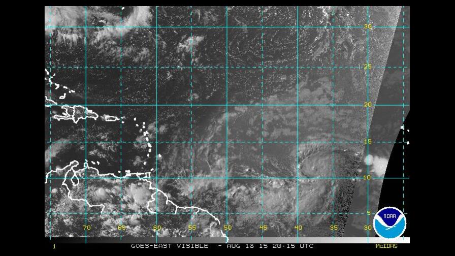 Se forma “Danny”, la cuarta tormenta del Atlántico