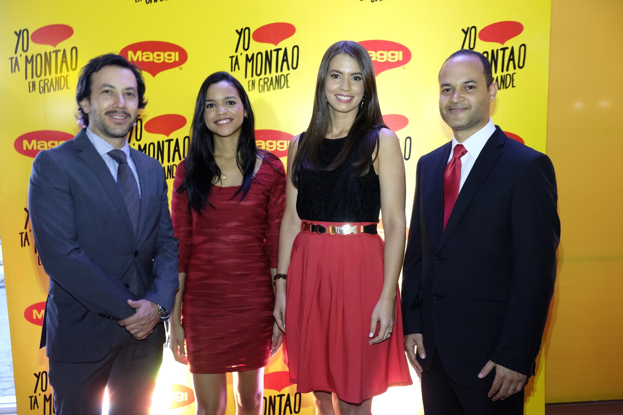 Juan Carlos Suárez, Vanessa Estrella, Laura Pimentel y Félix Aracena.