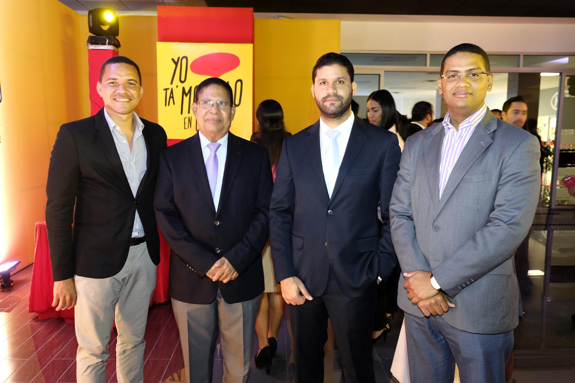 Huascar Beltré, Bernardo Gómez, Francisco Nolasco y Omar María.