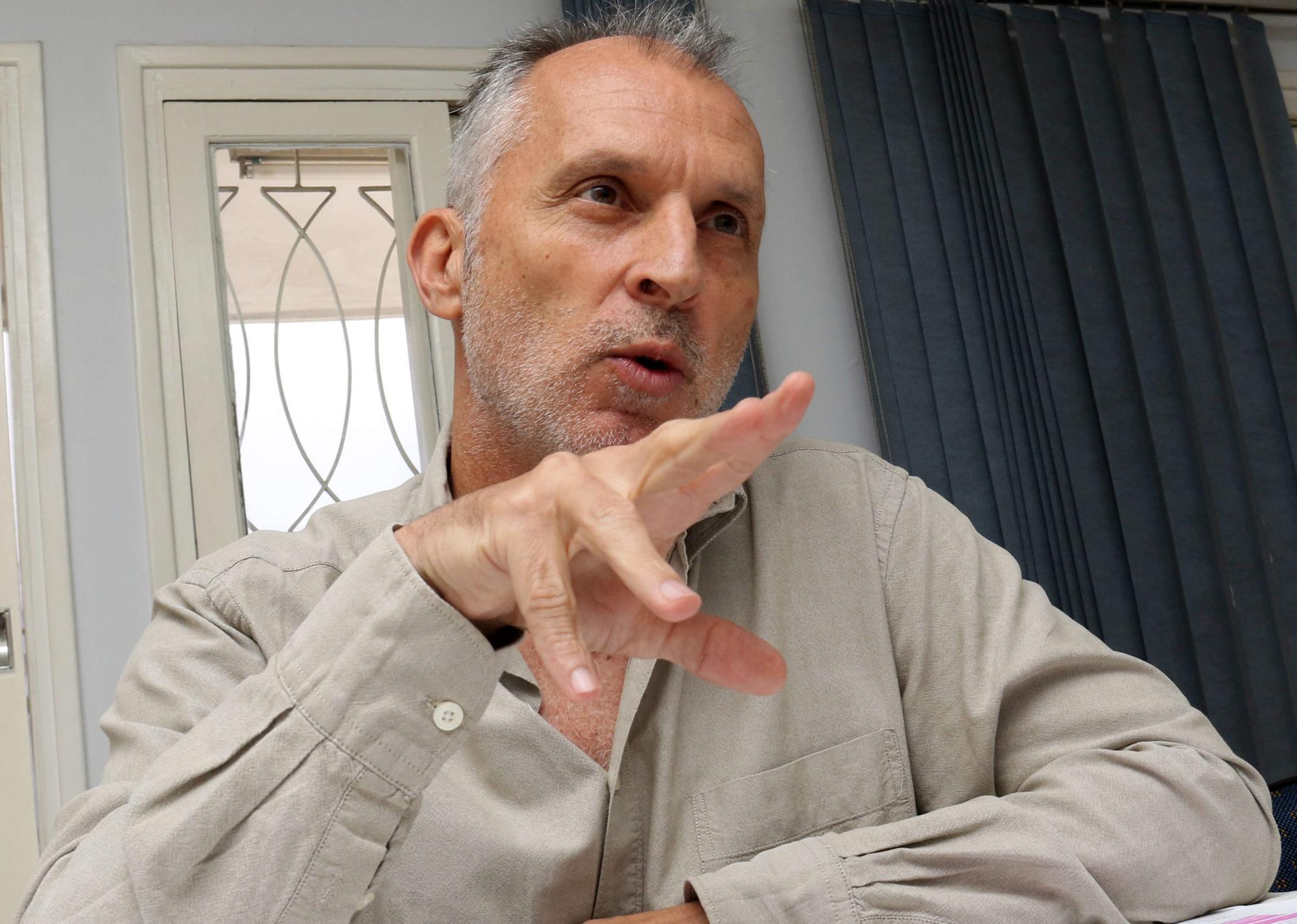 El director para América Latina y el Caribe de la organización internacional Oxfam, Simon Ticehurst.