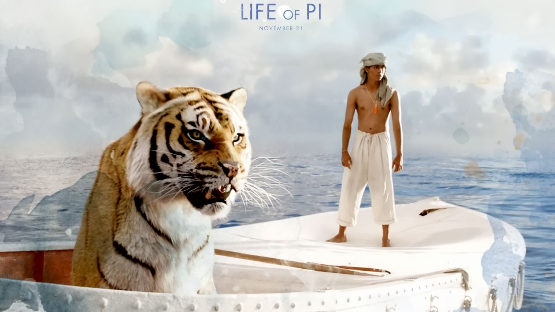Póster de “Life of Pi”.