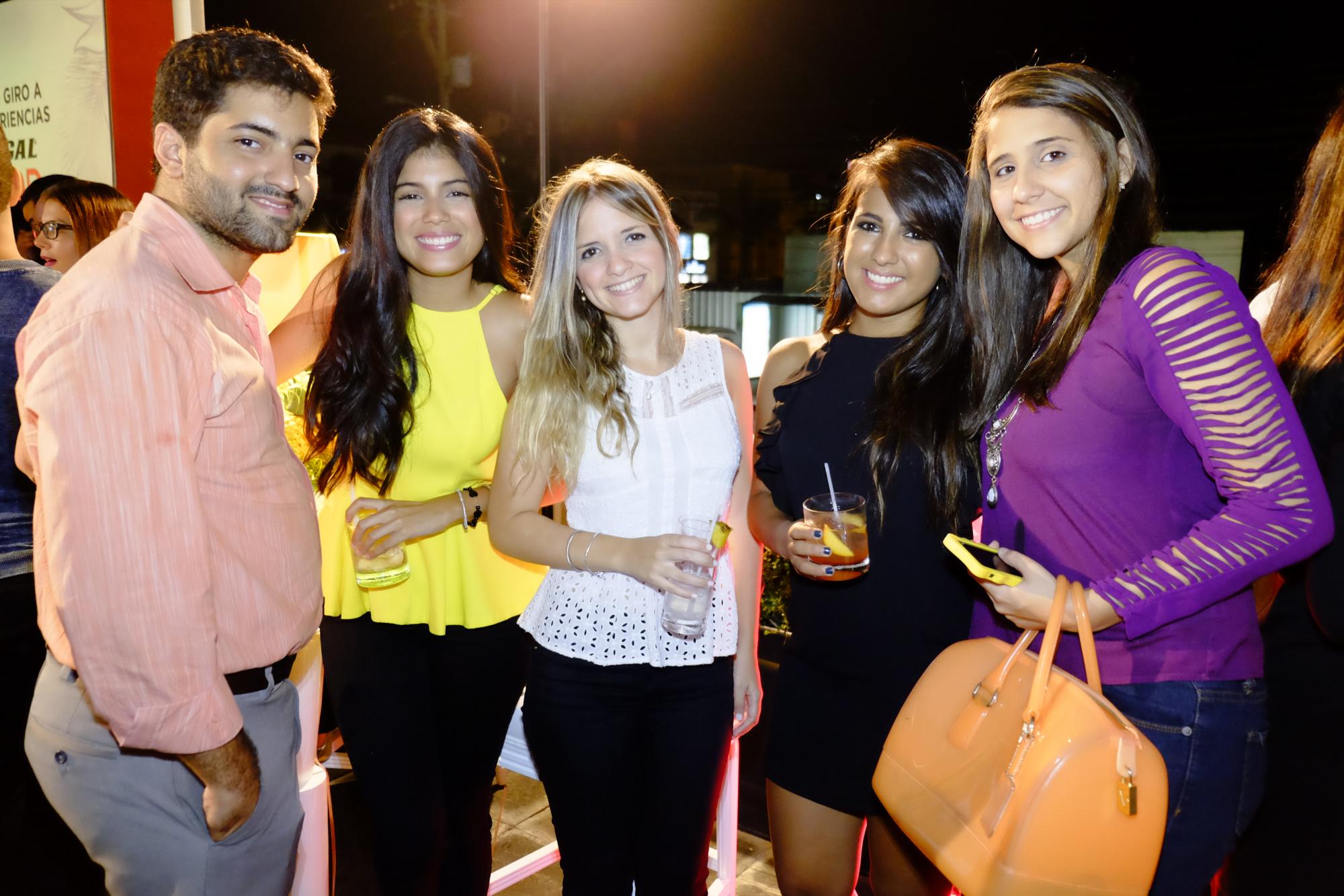 Iván Montero, Katherine Medina, María García, Paloma de la Cruz y Gabriela García.
