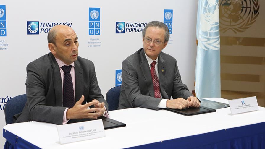 Fundación Popular y PNUD se proponen mejorar la inclusión socioeconómica de mujeres de Valverde