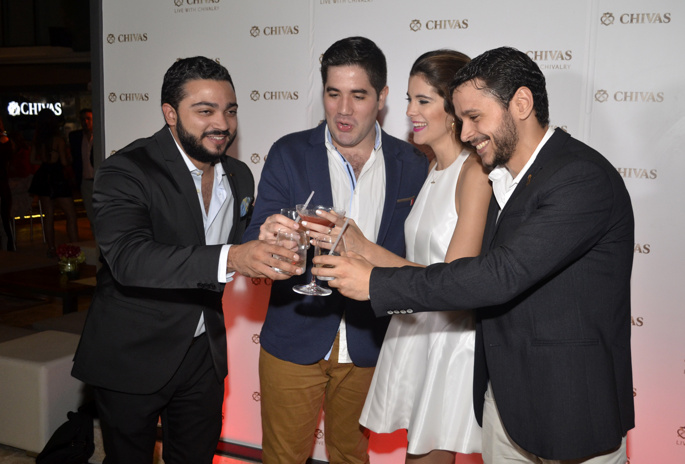Jean Paul Suriel, Alex Núñez, María José García y Eric Polanco.