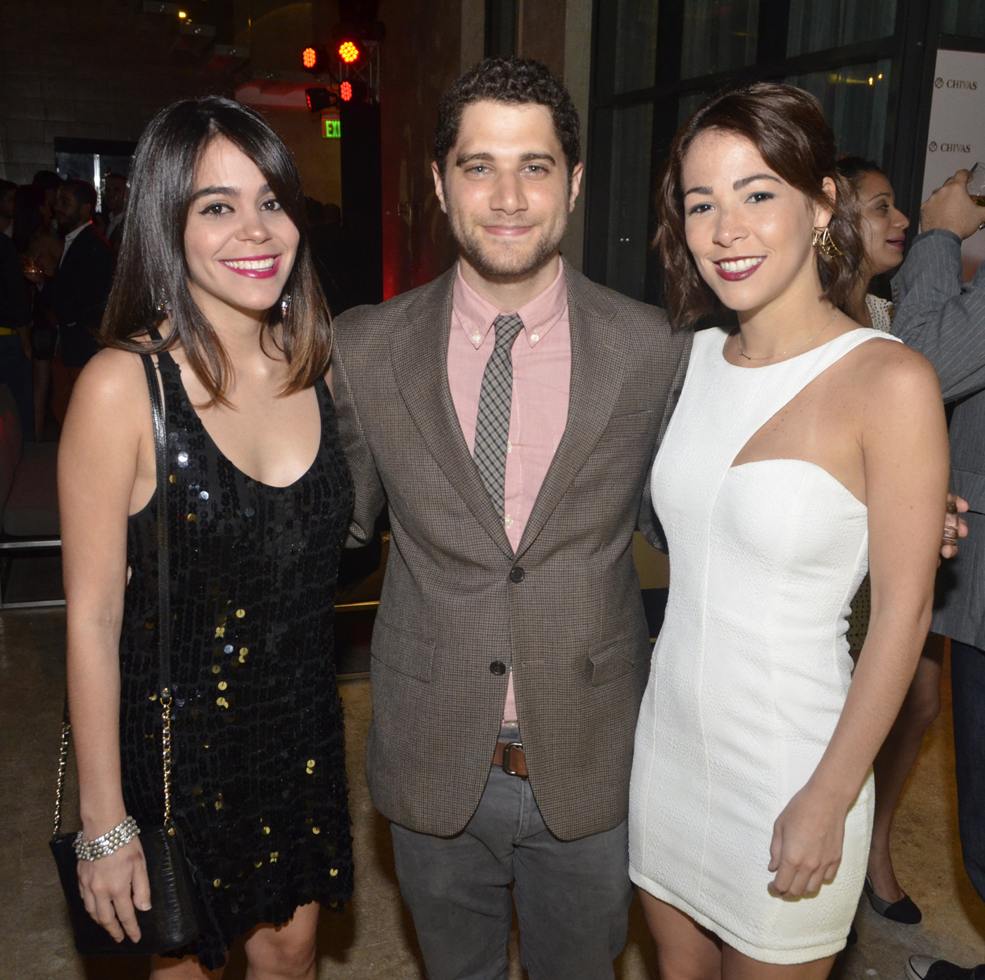 Melissa Taveras, Milan Lora y Coral Llaneza.