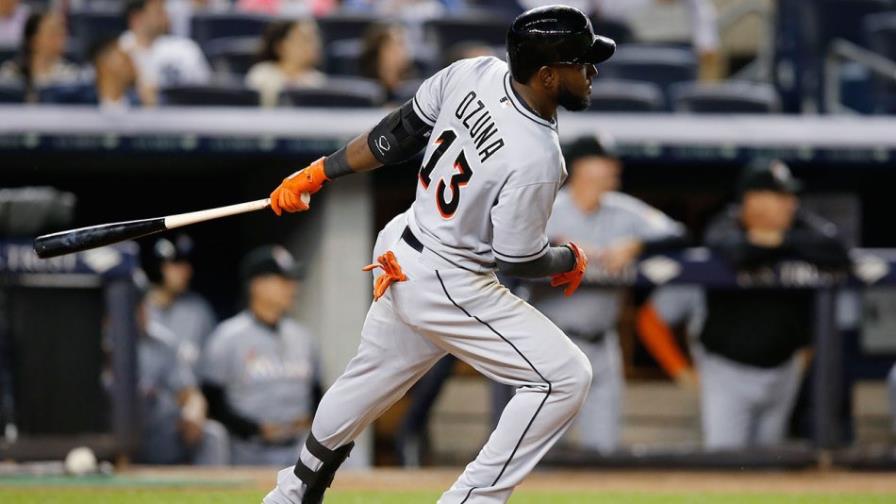 Líderes en las Grandes Ligas; Marcell Ozuna: Dominicano Estrella