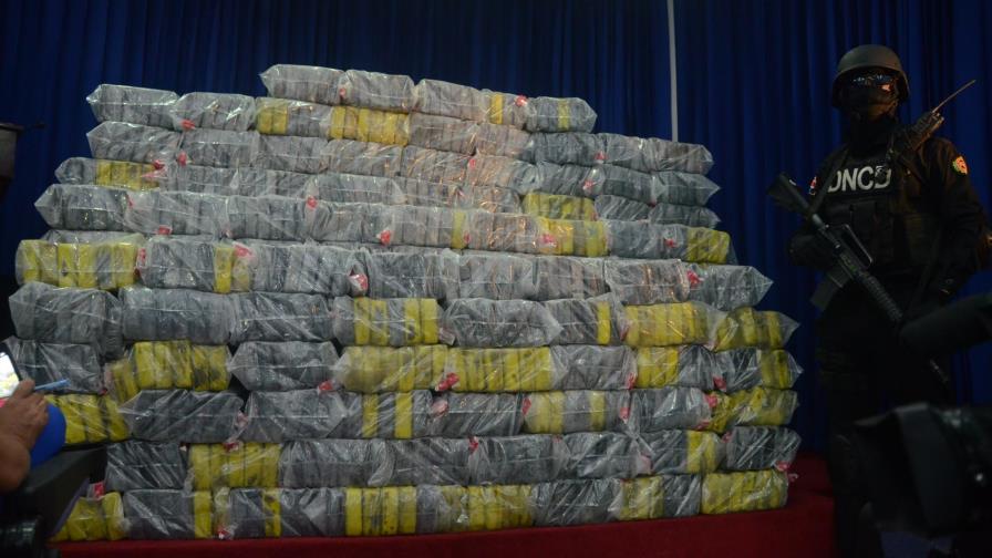 DNCD decomisa 700 paquetes de cocaína DNCD decomisa 700 paquetes de cocaína