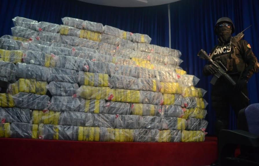 DNCD: Cocaína decomisada en Barahona pesaba 718 kilos