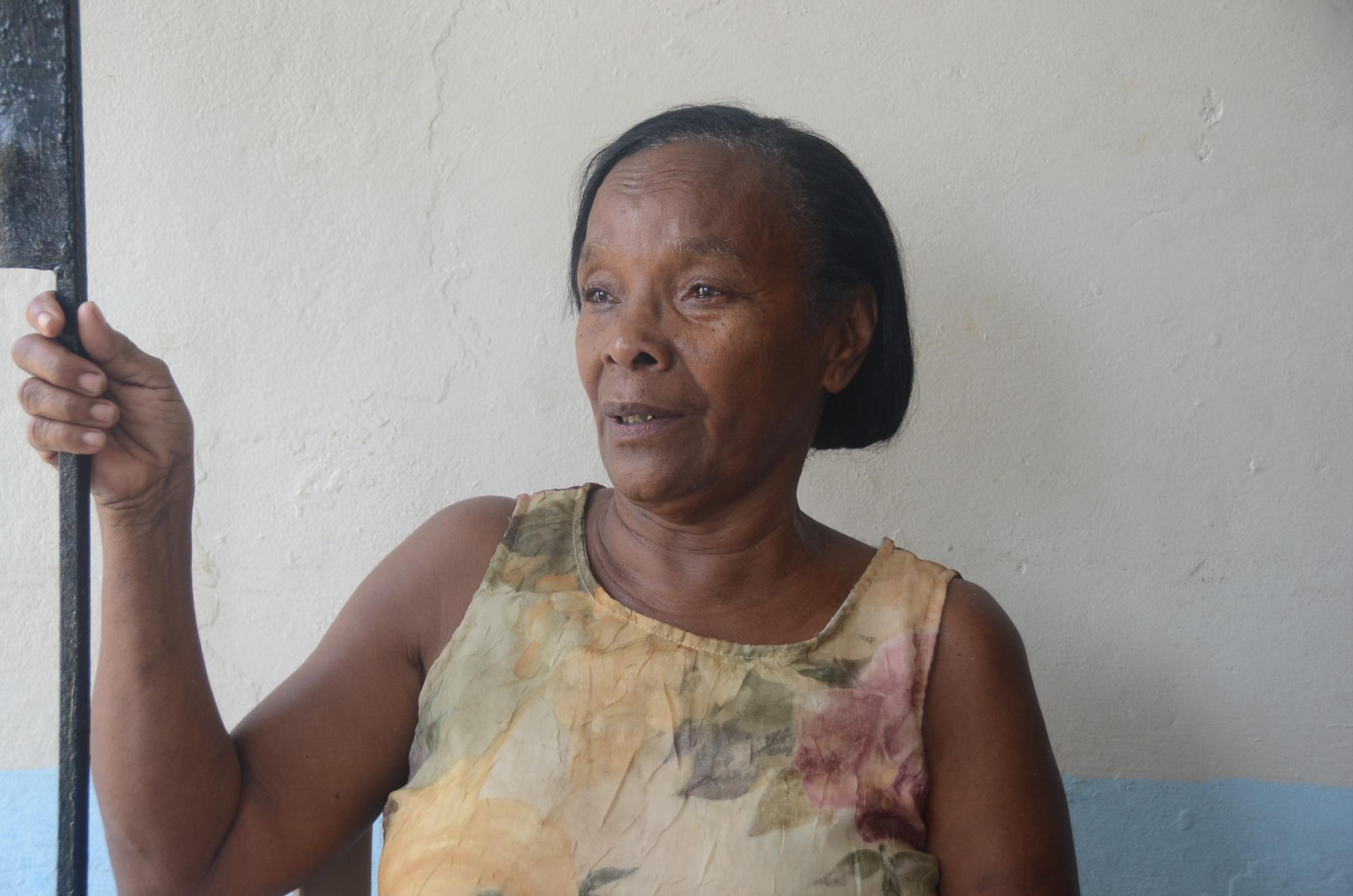 Josefina Made, presidenta de la junta de vecinos de La Barquita.