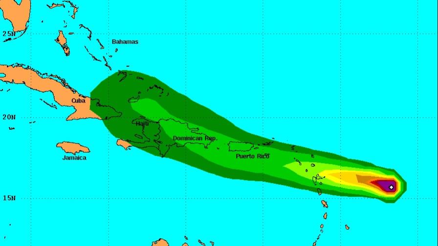 La tormenta tropical Danny se sigue debilitando