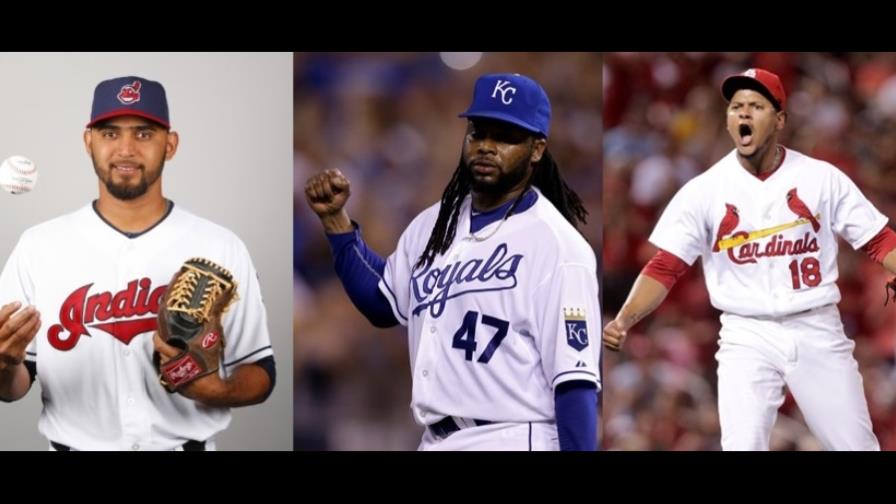 Cueto, Martínez y Salazar lideran el pitcheo dominicano en Grandes Ligas