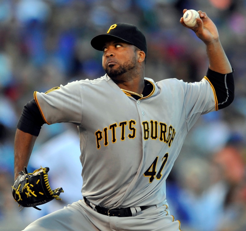 Francisco Liriano tiene154 ponches y récord de 8-6 en la presente temporada