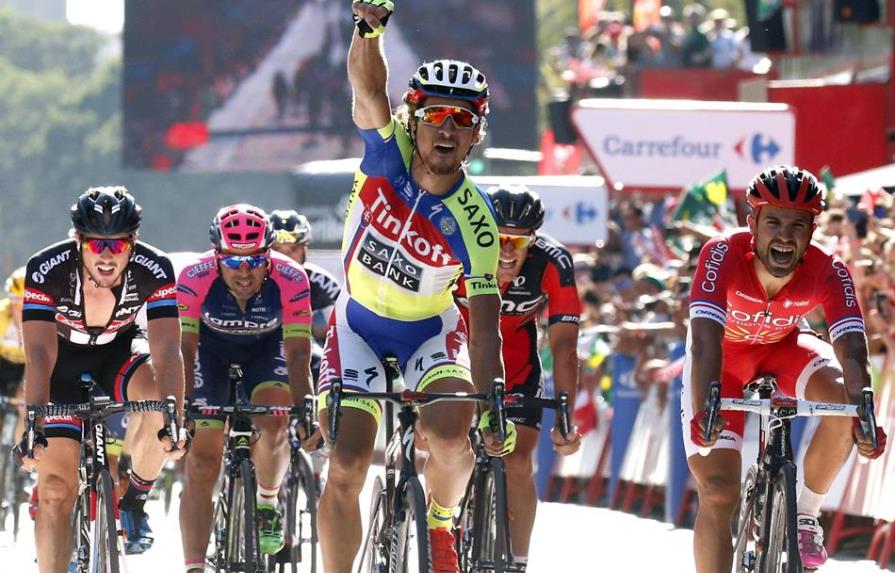 Sagan gana 3ra etapa de Vuelta a España, Chaves aún es líder 