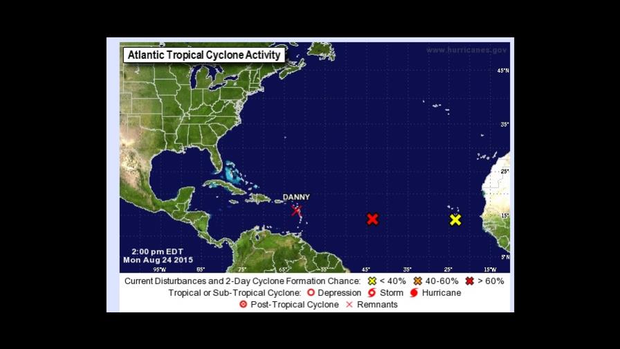 Pese a degradación de “Danny”, República Dominicana mantiene alerta por paso de sistema de baja presión Pese a degradación de “Danny”, República Dominicana mantiene alerta por paso de sistema de baja presión