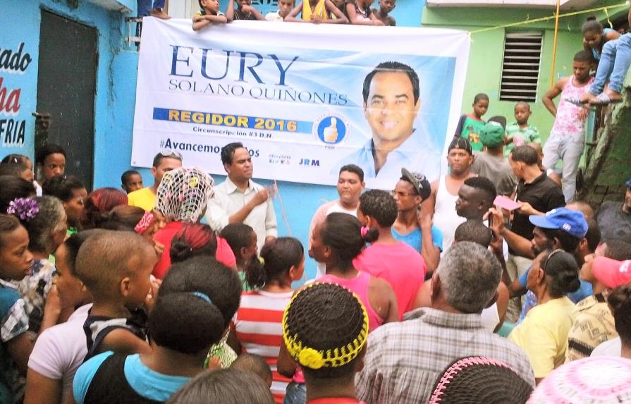 Eury Solando recibe apoyo de la Circunscripción 3 
