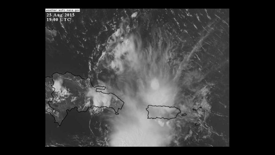 Onamet pronostica que seguirán aguaceros por remanentes de Danny