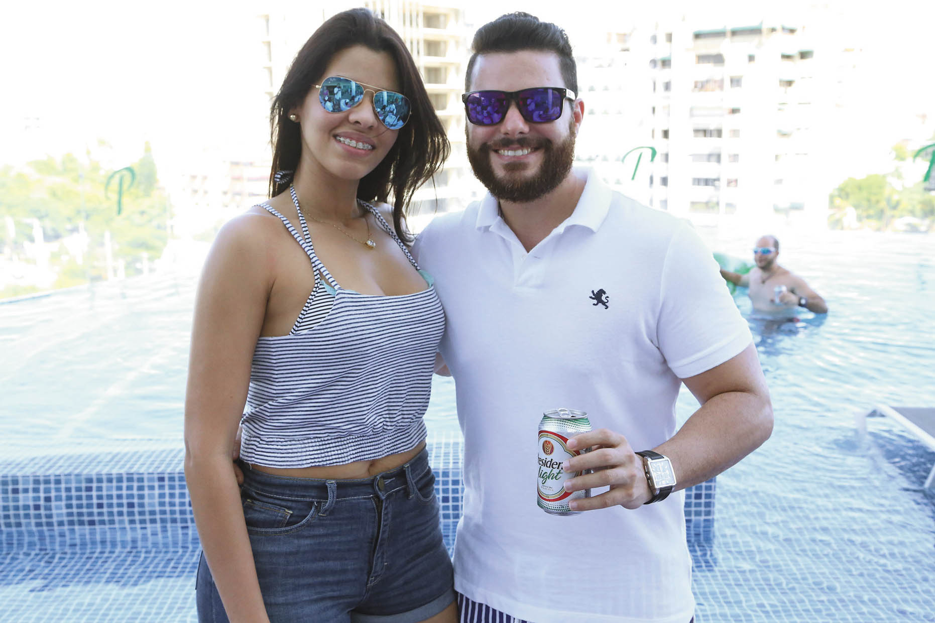 Carolina Paulino y Amaury Cavoli.