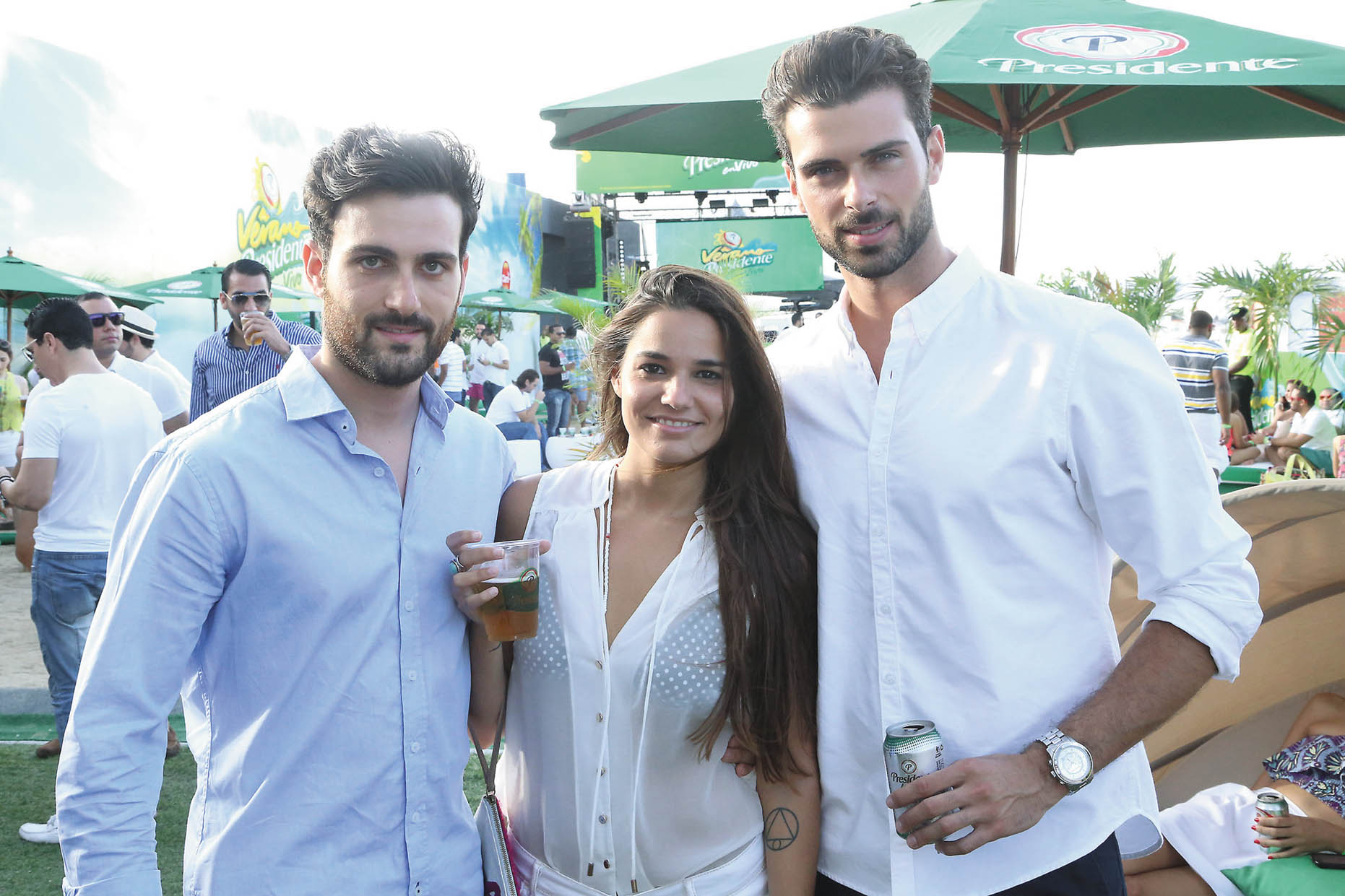 Roberto Marques, Laura Basallo y Javier Ramos. 
