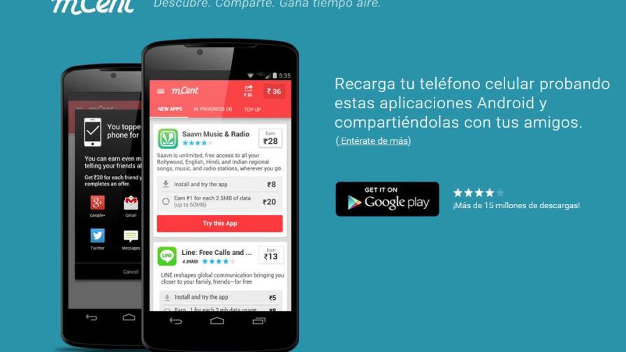 Empresa nueva ‘mCent’ sobrepasa a Facebook en conexión de clientes de mercados emergentes al Internet