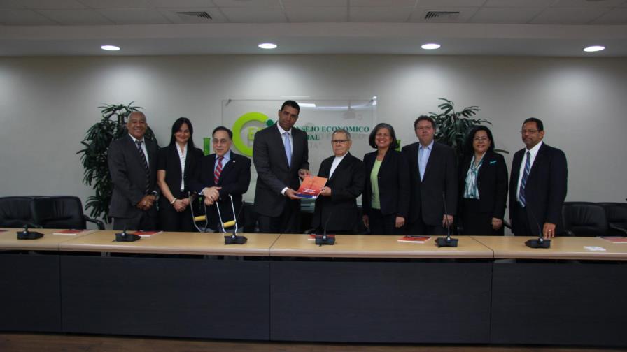 Funglode presenta informe sobre el sector eléctrico al Consejo Económico y Social 