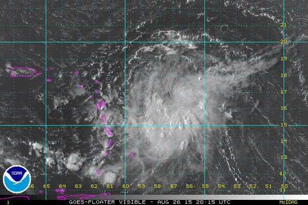 Onamet  se mantiene en  “vigilancia de tormenta tropical” por el paso de Erika  