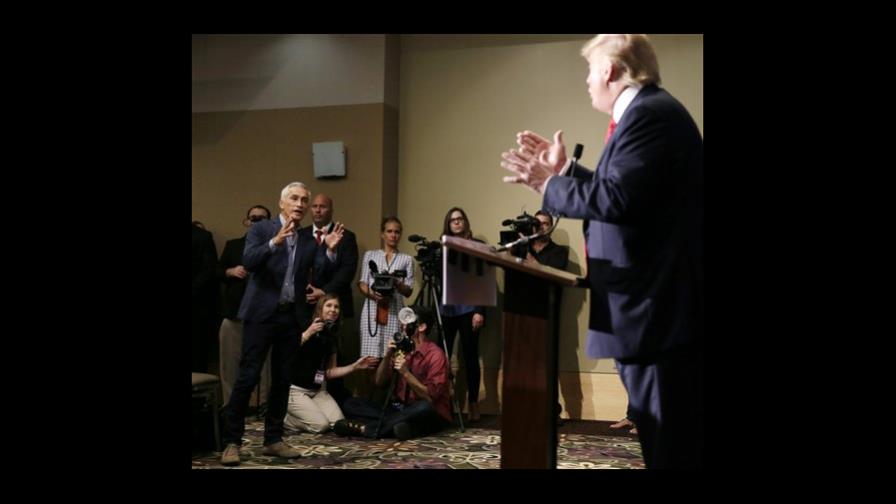 Trump está orgulloso de haber sacado a Ramos de conferencia 