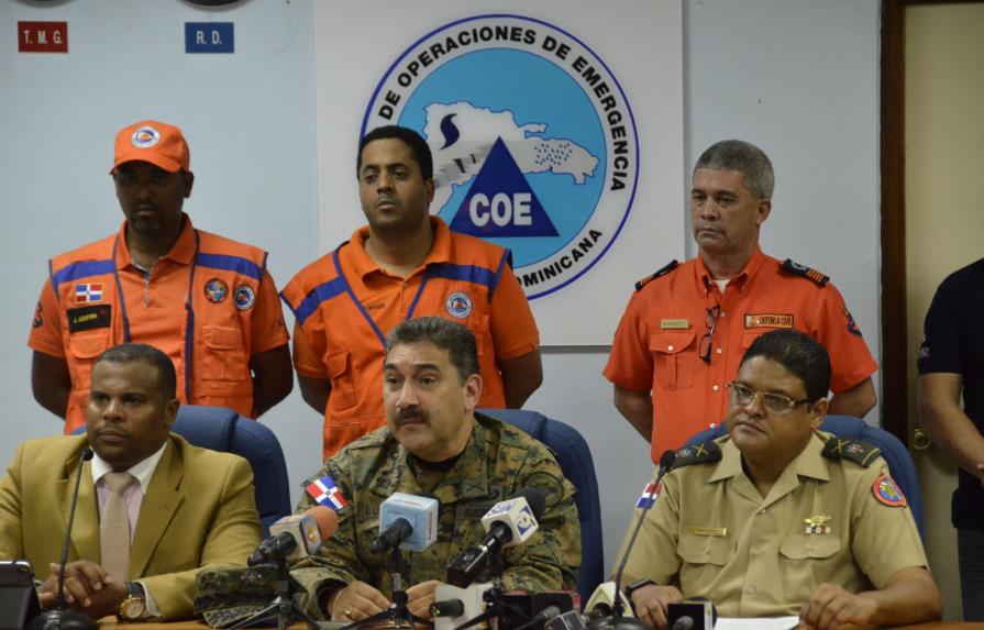 República Dominicana amplía alerta a 13 provincias ante el fortalecimiento de la tormenta Erika 