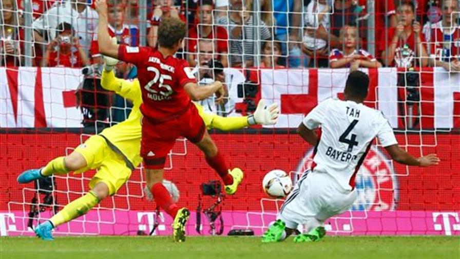 Bayern Munich vence a Leverkusen con 2 de Mueller 