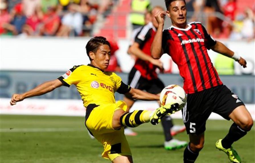 Kagawa anota en victoria de Dortmund sobre Ingolstadt 