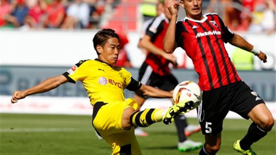 Kagawa anota en victoria de Dortmund sobre Ingolstadt 