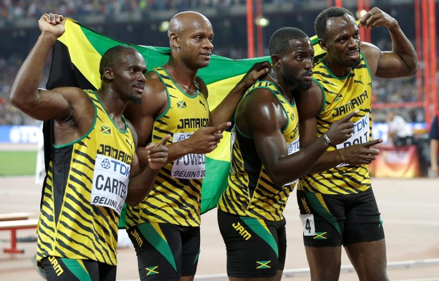 Usain Bolt eleva a Jamaica en relevos y gana 11er oro en mundiales 