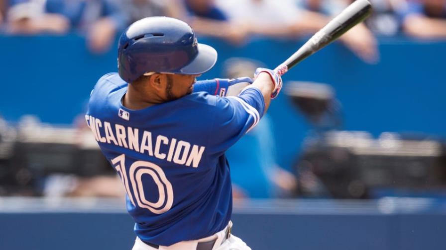 Líderes de Grandes Ligas; Edwin Encarnación: Estrella Dominicana