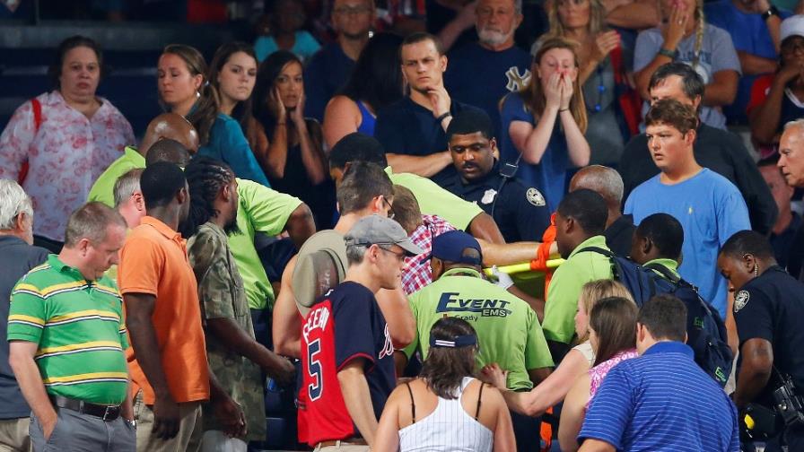 Muere espectador por caída en el parque de los Bravos 