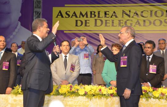 Danilo Medina llama a los peledeístas a trabajar sin odio y a no desesperarse 