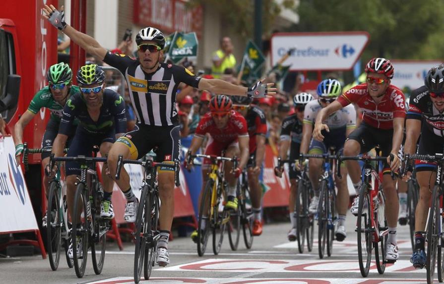 Kristian Sbaragli gana etapa, Dumoulin sigue 1ro en la Vuelta a España