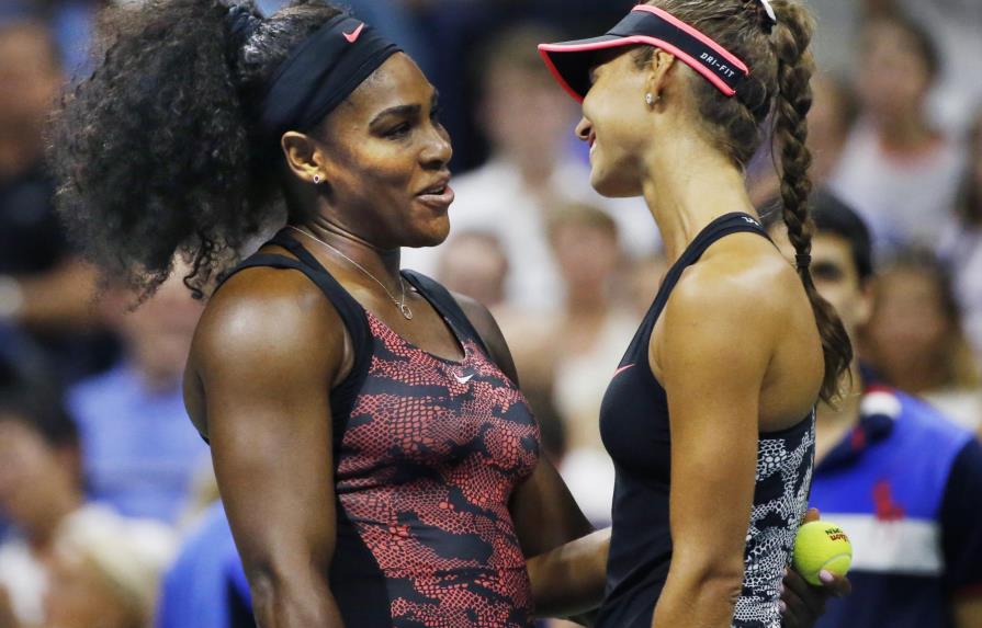 El partido de Serena Williams quedó definido en tan sólo 27 minutos