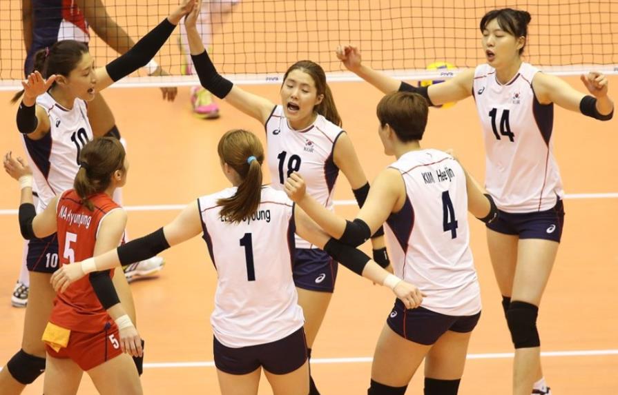 Corea vence a Dominicana en Copa Mundial de voleibol femenino