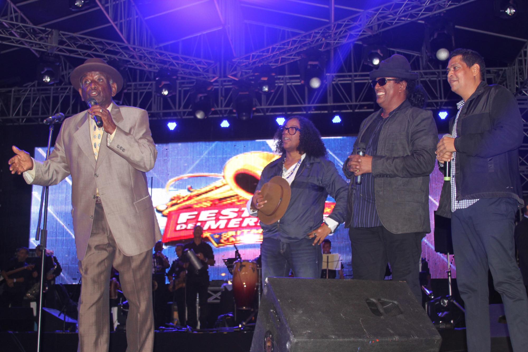 Otro momento de la participación de Joseito Mateo