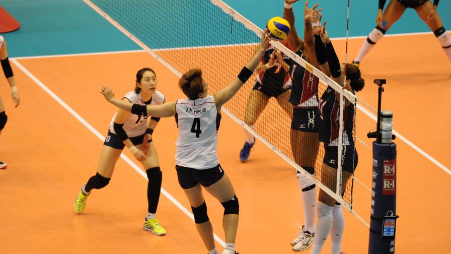 Corea del Sur supera a Dominicana en la Copa Mundial de Voleibol