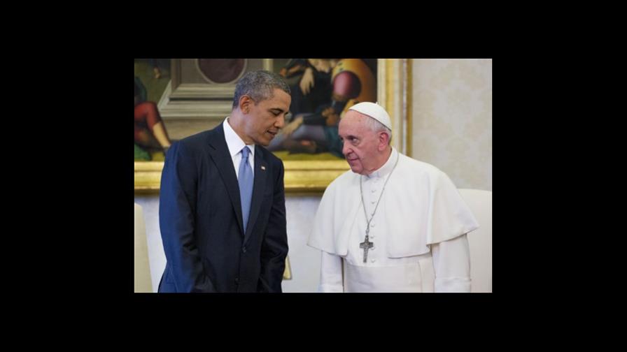 Objetivos comunes de Obama y Francisco en visita papal 