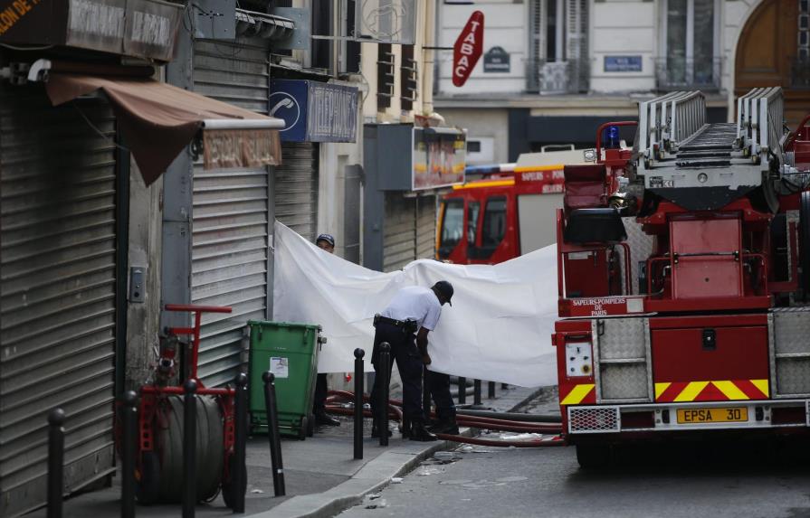 Un fuego en París deja ocho muertos, seis adultos y dos menores de edad